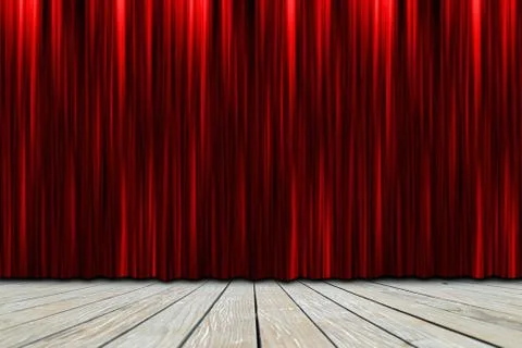 Theater stage Stock Photos