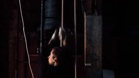 Theater Worker Behind The Scenes Vídeos de archivo 74769595