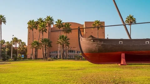 Theather Auditorio Maestro Padilla Hyperlapse 4K Stock Footage 133369326