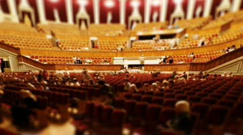 Theatre time lapse 2 Stock Footage 779443