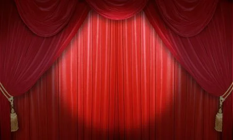 Theatrical performance Stock Illustration