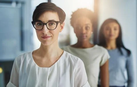 Their team commitment is without limitation. Cropped shot of a group of Stock Photos