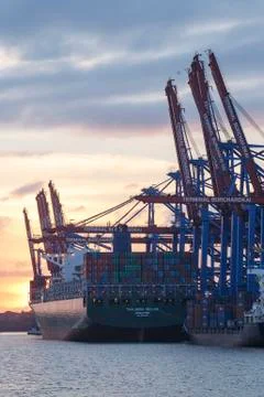 Thelassa Hellas at Burchardkai Foto stock