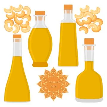 The theme bottles oil 스톡 일러스트