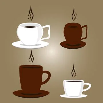 Theme of coffee Stock Illustration