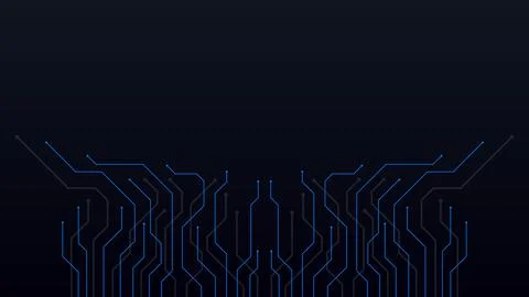 Theme of digital technology, future, cyberpunk Stockillustratie