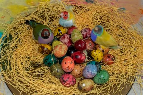 Theme Easter Holidays. Stock Photos