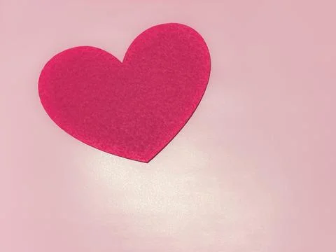 The theme of the holiday of Valentine's Day, Valentine's Day. Hearts on a p.. Stock Photos