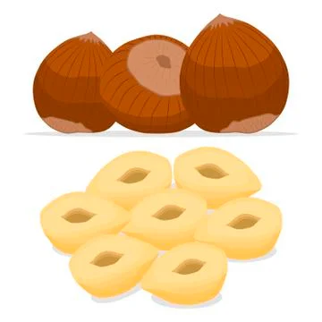 The theme nuts 스톡 일러스트