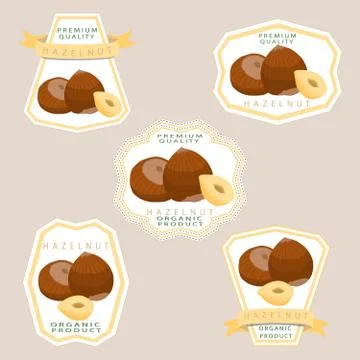 The theme nuts Stockillustratie