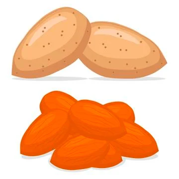 The theme nuts Stockillustratie