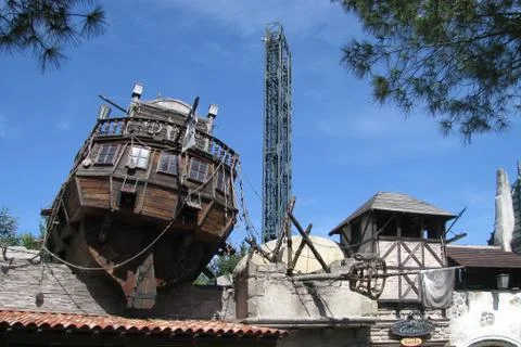 Theme park Foto stock