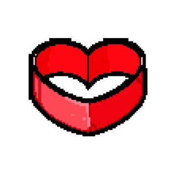Themed cookie cutter pixel art vector illustration Stock Illustration