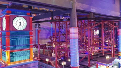 Themepark indoor 動画素材 235980893