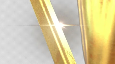 Themis gold-2 Video stock 233647078