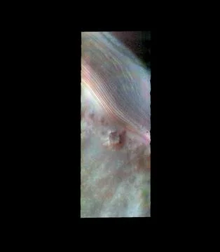 The THEMIS VIS camera contains 5 filters. The data from different filters c.. Stock Photos