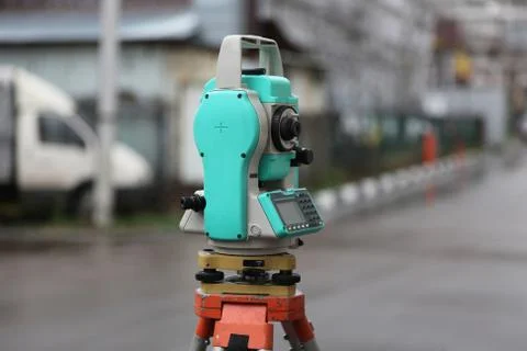 Theodolite Stock Photos