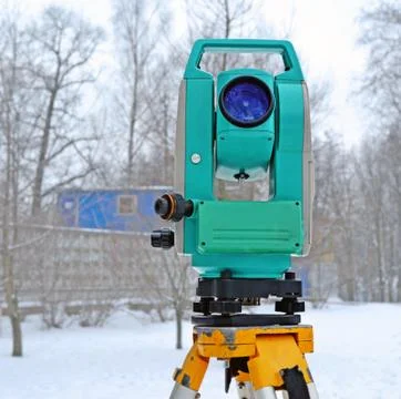 Theodolite Stock Photos