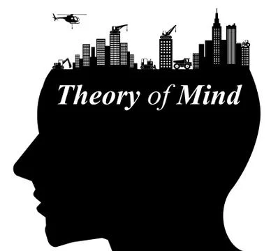 Theory mind Illustrazione stock