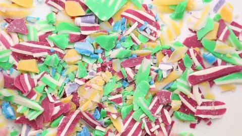 Therapeutic Soap Crushing Session ASMR Stock Footage 316411109