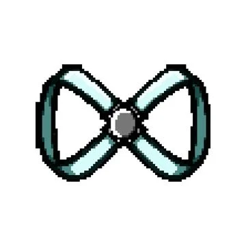 Therapy back posture corrector pixel art vector illustration Illustrazione stock