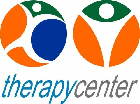 Therapy center logo design sample Laser cut cnc panel design Stock Illustration