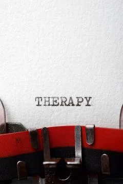 Therapy concept view Stock Photos