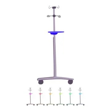 Therapy hydration iv drip stand vector cartoon graphic 스톡 일러스트