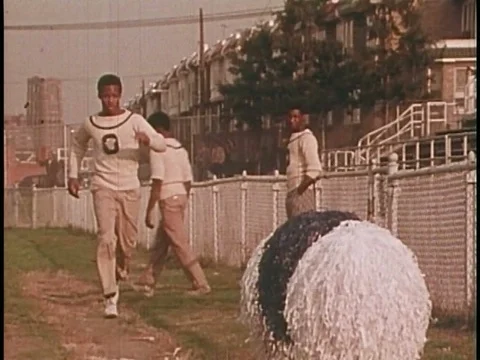 There are better ways to have fun than committing vandalism in the 1960s 스톡 동영상 75307380