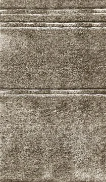 There are horizontal stripes on the rough gray surface Stock Photos