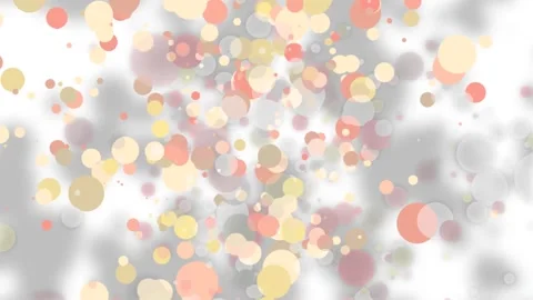 There are many different color shades of cubes falling in space on a white ba Stock Footage 262962992