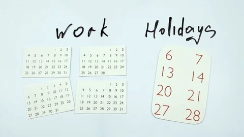 There are no days off Stock Footage 87062487