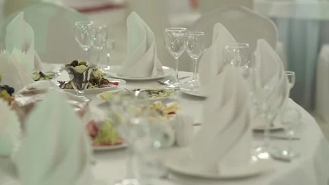 There are various treats on the table Stock Footage 159896788
