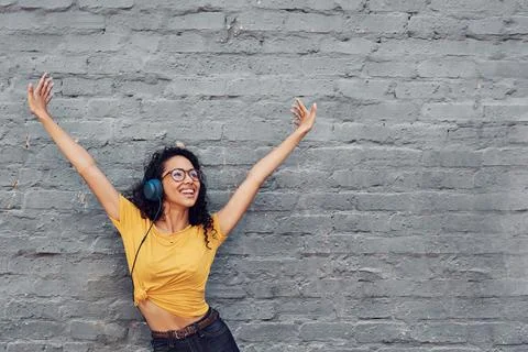 There is freedom in being able to express yourself Foto stock