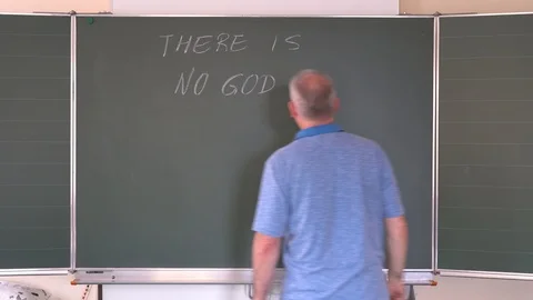 There is no god Stock Footage 112120531
