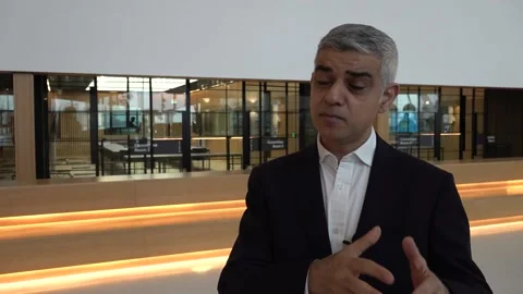 "There is no justification or reason to have a zombie knife", says Sadiq Khan Stock Footage 262441830
