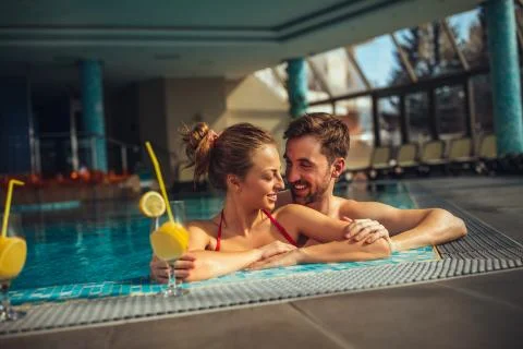 There is nowhere they would rather be Stock Photos
