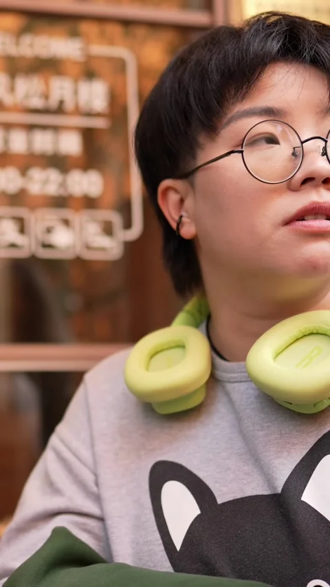 There is a stall on public roads on weekends in Shanghai, China. Women in their Stock Footage 302418233
