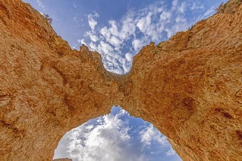 There is a view from inside of the cave formation, Stock Photos