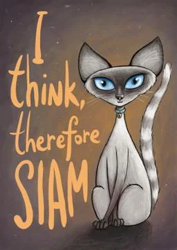 Therefore Siam Stock Illustration