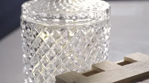 There's a glittering array of glass Stock Footage 171692244