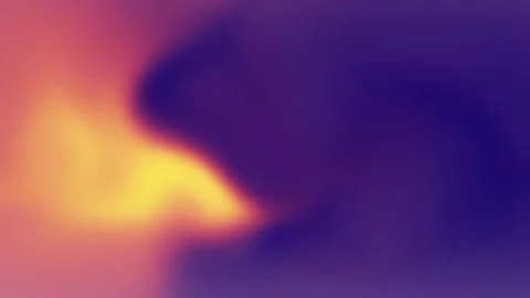 Thermal Amber Energy Flow Smooth Indigo Violet Gradient Motion Backdrop 4K Stock Footage 345635944