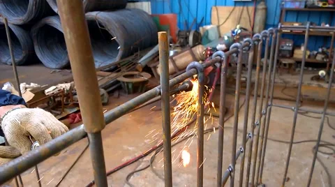 Thermal bending operation Stock Footage 40736995