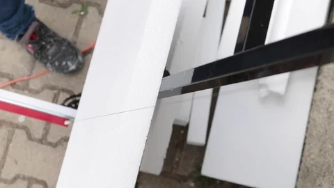 Thermal coating on outer wall Stock Footage 80810958