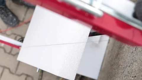 Thermal coating on outer wall Stock Footage 80811051