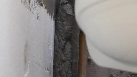 Thermal coating on outer wall Stock Footage 80811133