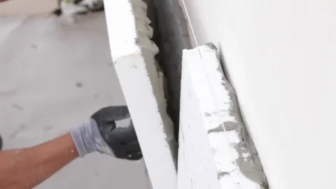 Thermal coating on outer wall Stock Footage 80811157