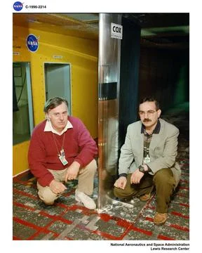 THERMAL CODE I TEST HARDWARE IN ICING RESEARCH TUNNEL IRT Copyright: xpiem... Stock Photos