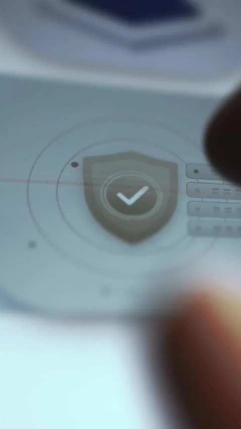 Thermal Control Real Time Load Visualization with Interactive Data Stock Footage 340560583