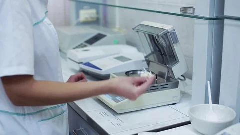 Thermal cycler in modern laboratory Stock Footage 83535026